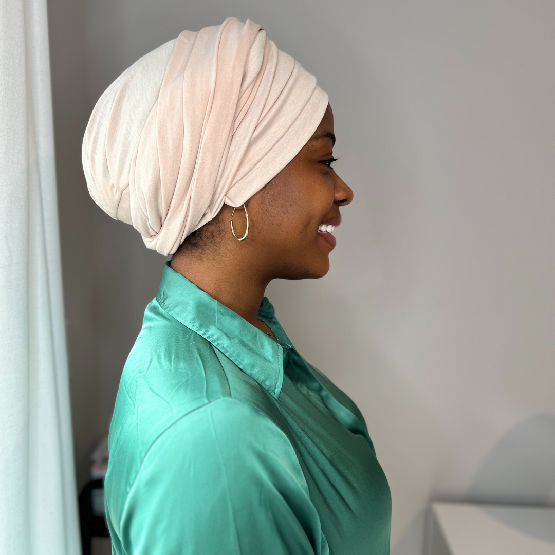 VANILLA - EASY WRAP TURBAN