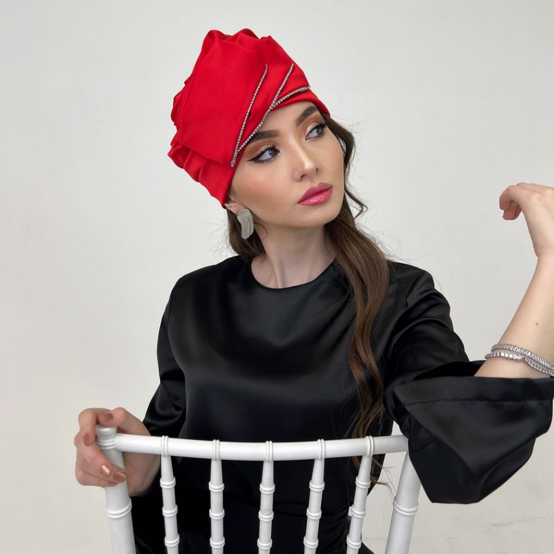 RED - PREMIUM TURBAN