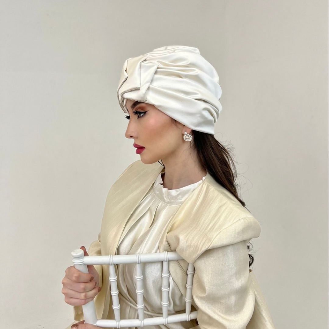 WHITE - PREMIUM TURBAN