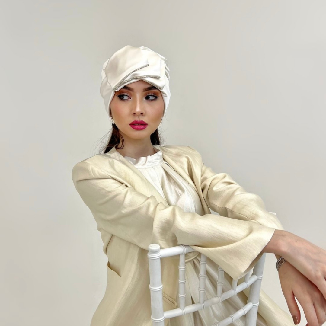 WHITE - PREMIUM TURBAN