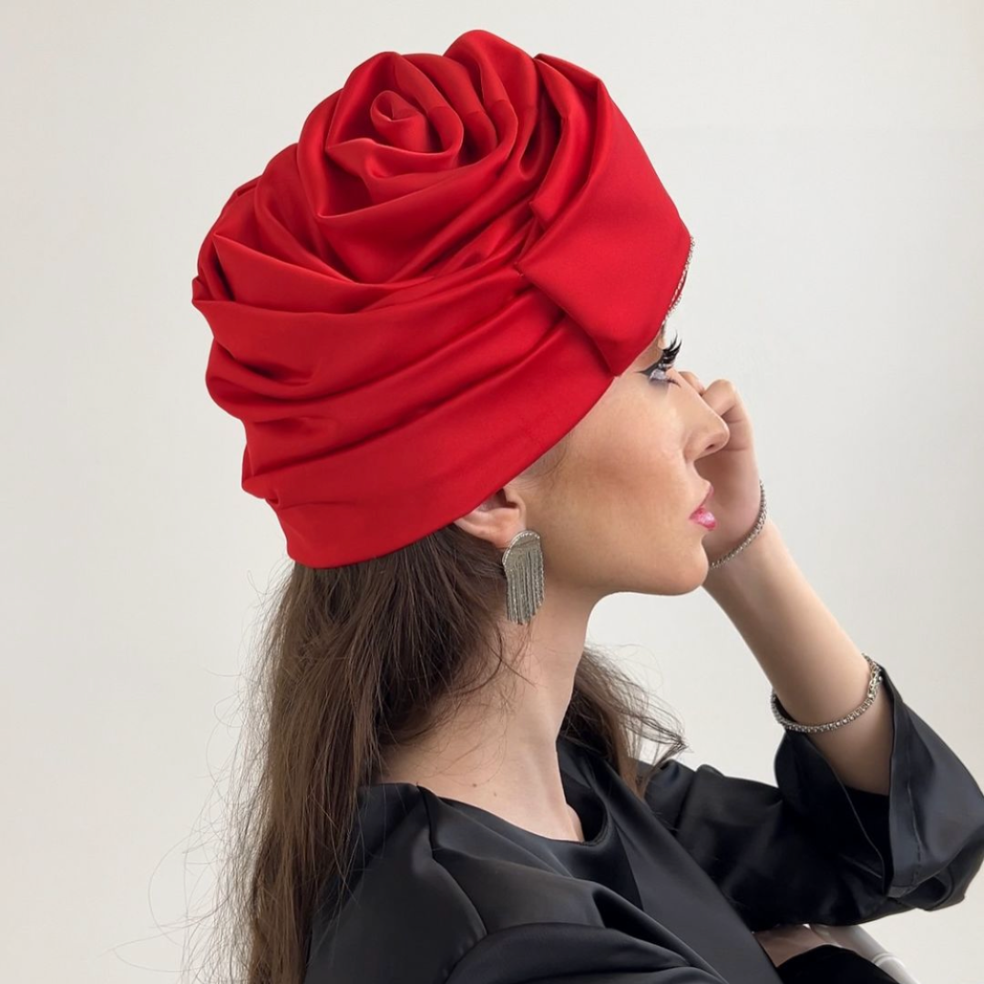 RED - PREMIUM TURBAN