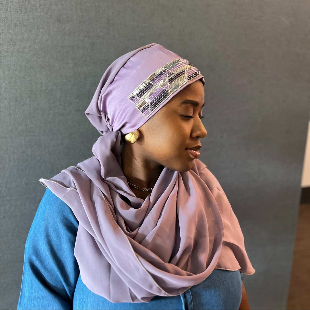 LAVENDER - RADIANCE WRAP TURBAN