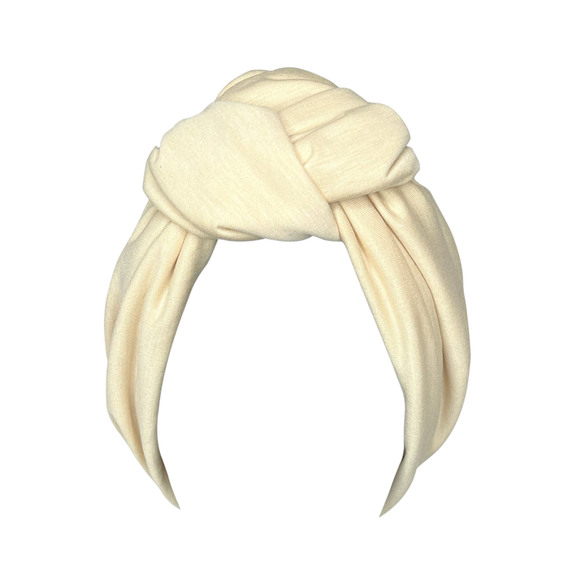 VANILLA - PREMIUM KNOT TURBAN