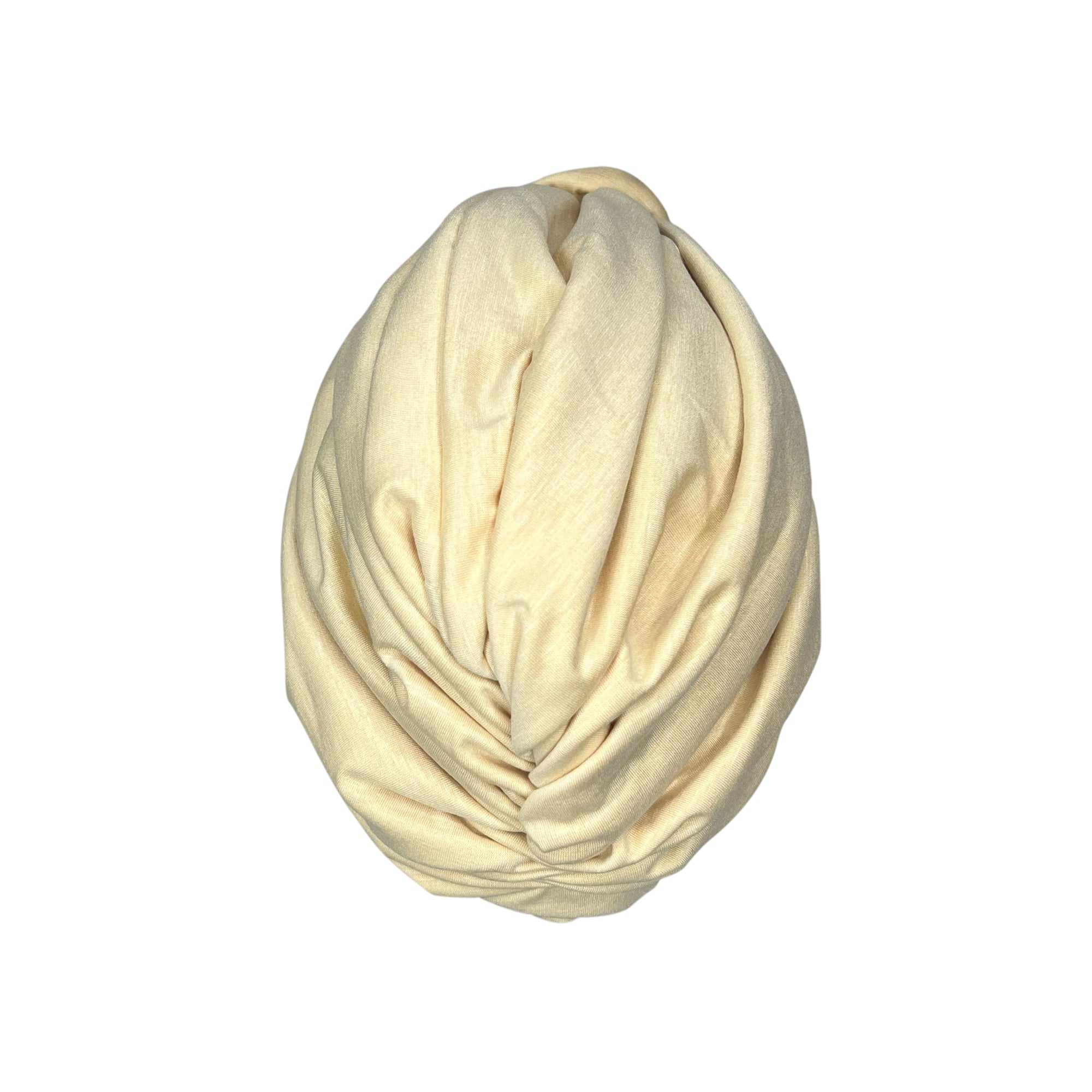 VANILLA - PREMIUM KNOT TURBAN