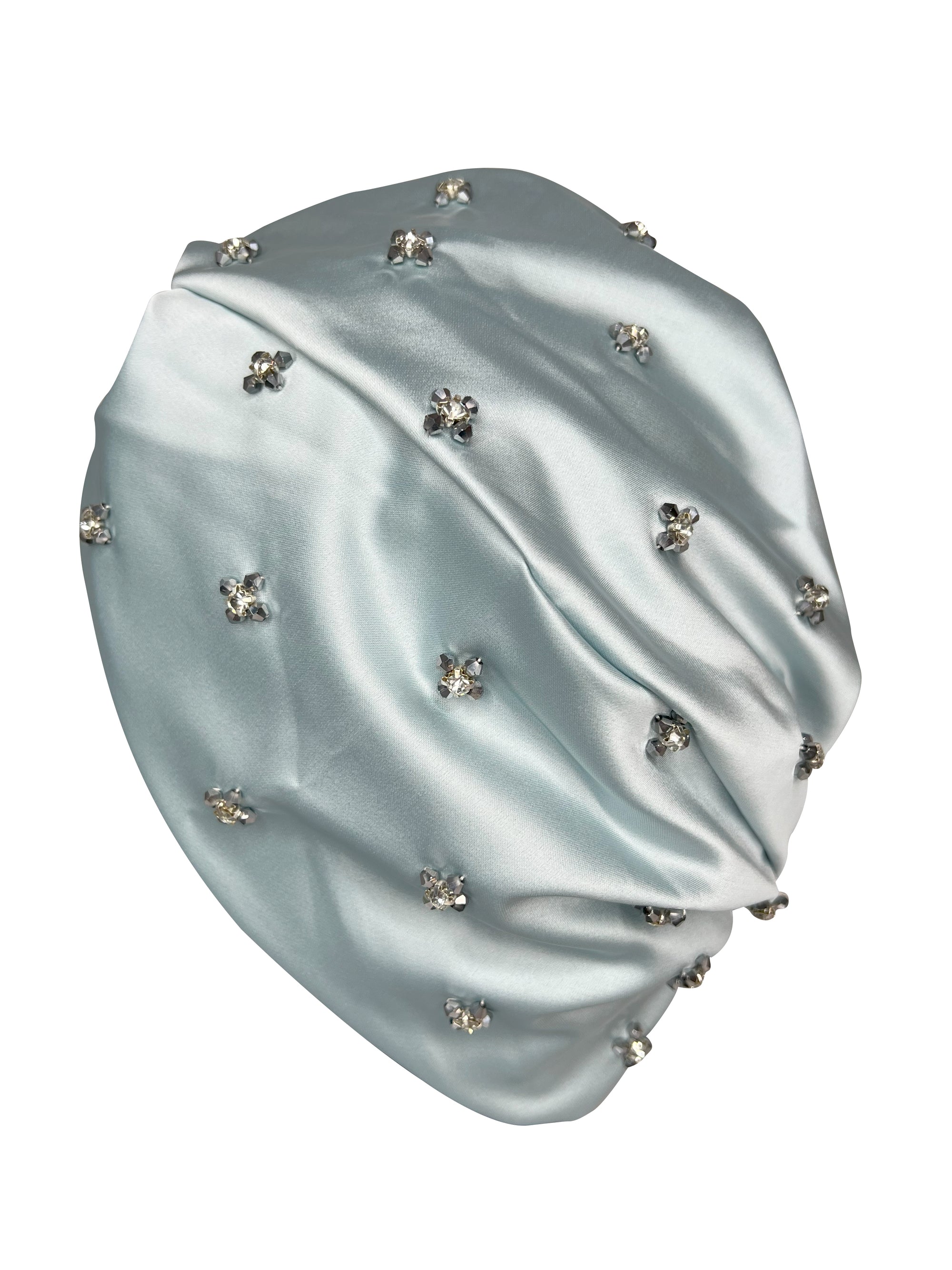 BLUE - CROISE TURBAN