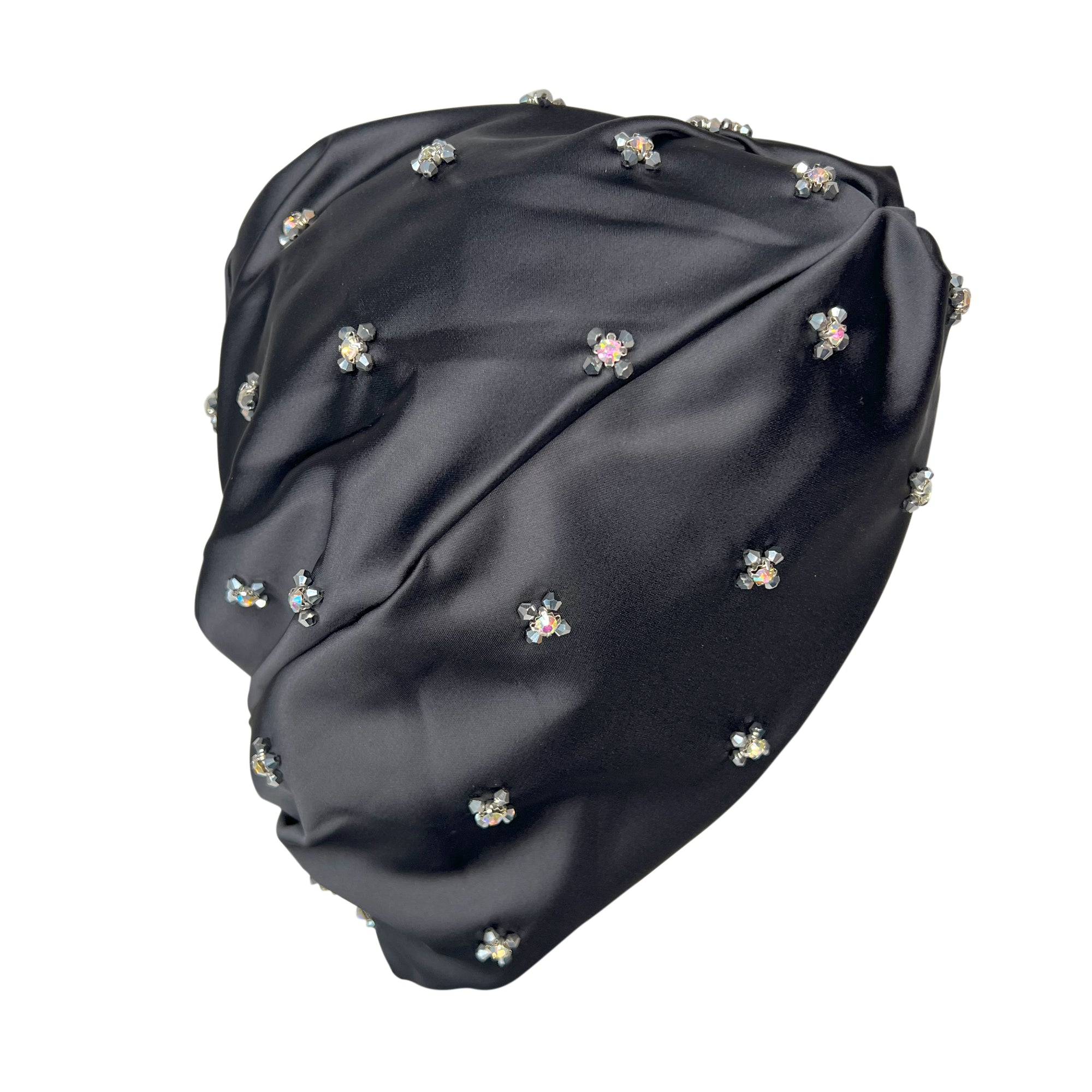 BLACK - CROISE TURBAN